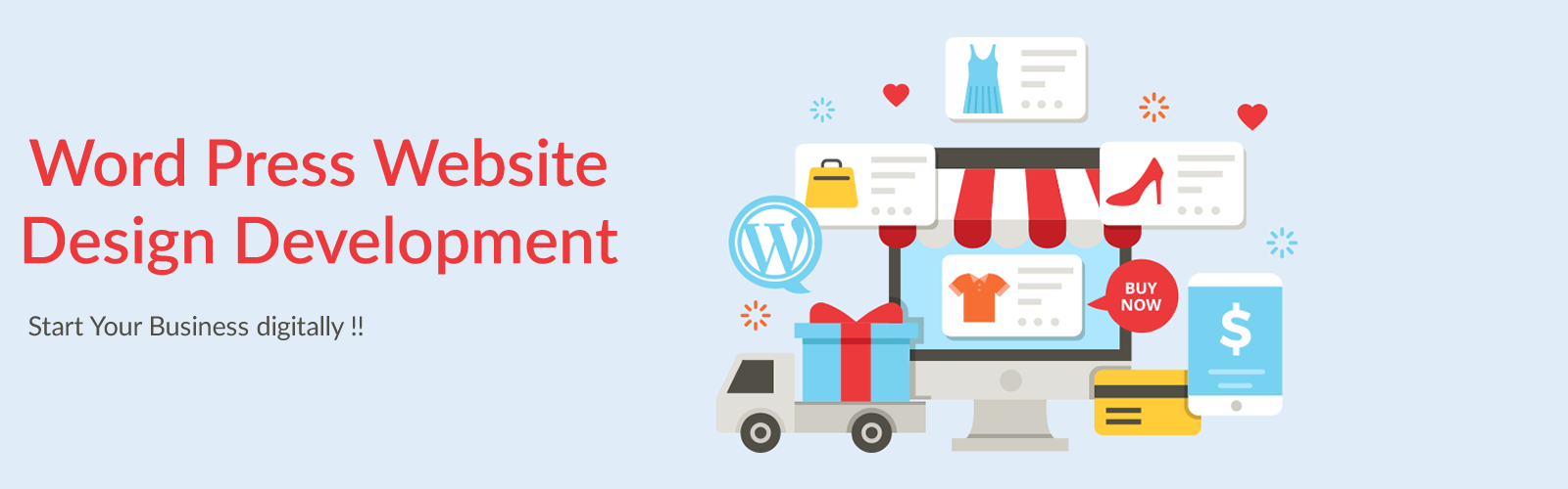 Wordpress Development Services Banner